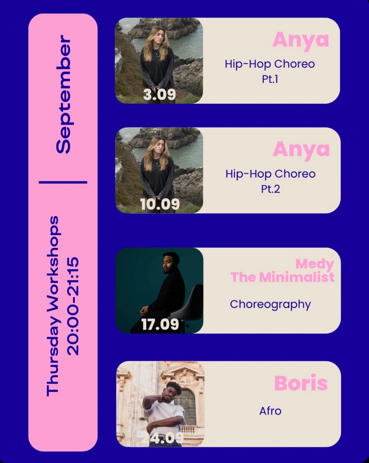 Thursday Workshops – auch.zh